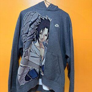 Sasuke Snake Hoodie Linen Souls